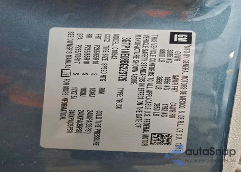 2011 GMC Sierra C1500 Sle z USA, uszkodzony, nr VIN 3GTP1VE08BG223726